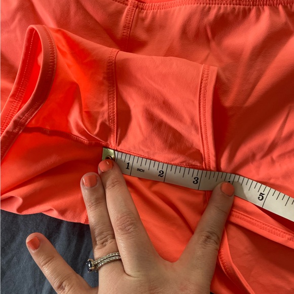 lululemon Speed Short in Hot Pink/Orange - Picture 2 of 5